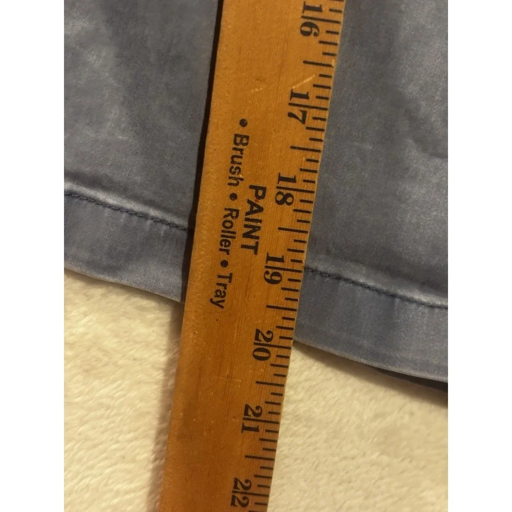 Tommy Bahama Chino Shorts Mens 38x10 Blue‎ Washed Out Fabric Preppy Casual